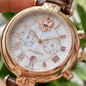Đồng hồ Nga Poljot President Chronograph Rose Gold