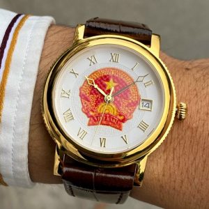 Đồng hồ Nga Poljot President Deparis Quốc Huy Việt Nam