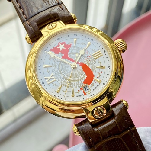 Đồng Hồ Nga có chữ Kí Tổng Thống Putin mặt caro kim mũi giáo - Win Luxury  Watch