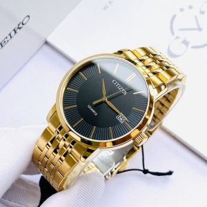 Đồng Hồ Nam Citizen Gold Quart 41,5mm - DZ0052-51E
