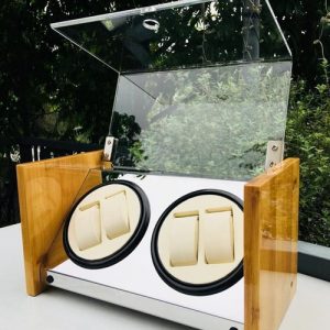 Hộp Xoay Đồng Hồ tích cót 4 Xoay Trúc Ép