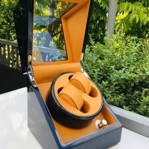 Hộp Xoay Đồng Hồ tích cót 2 Xoay Có Đèn