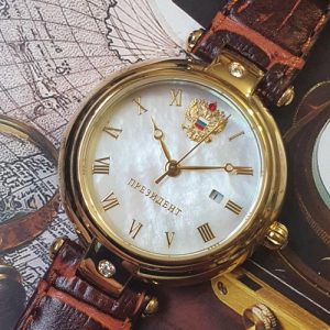 Đồng Hồ Nga Nữ Đá Trắng Poljot Automatic 30mm