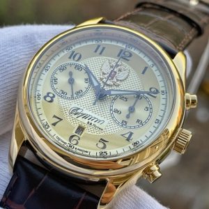Đồng Hồ Nga Poljot President Chronograph Automatic Vàng