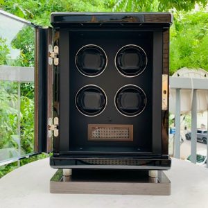 Hộp Xoay Đồng Hồ Tích Cót 4 Xoay M&Q Luxury