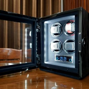 Hộp Xoay Đồng Hồ Tích Cót Gen 4 Paul Design Đen