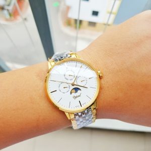 Đồng Hồ Nam Ogival Demi Quartz 40mm - OG1930-6MSK-T