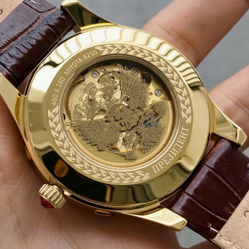 Đồng Hồ Nga Poljot President Gold Nâu 12980166