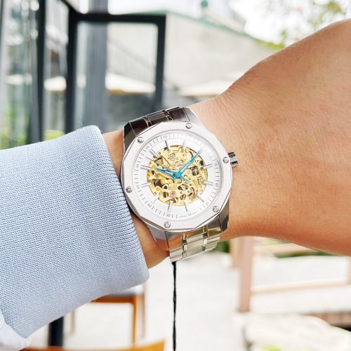 Đồng Hồ Nam Olym Pianus OP9926 white