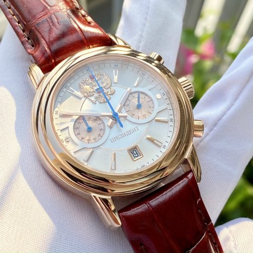 Đồng Hồ Nga Poljot President Chronograph Quartz