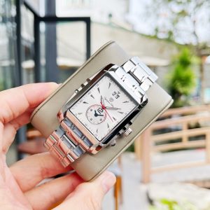 Đồng Hồ Nam Olympia Star GMT Chữ Nhật 42mm OPA58031MS-T