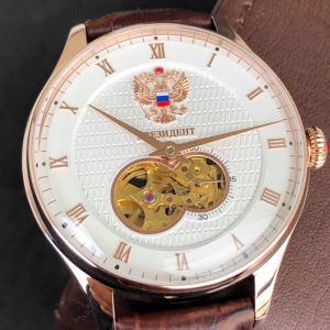 Đồng Hồ Nga Poljot President Rose Gold Hở Tim