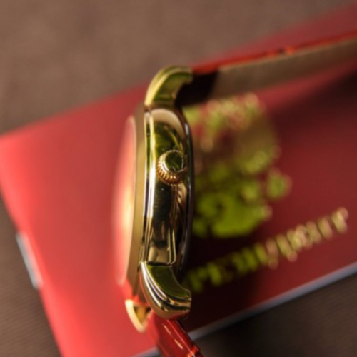 Đồng Hồ Nga Poljot President Putin Gold Mặt Vân