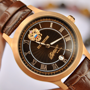 Đồng Hồ Nga Poljot President Putin Mặt Nâu