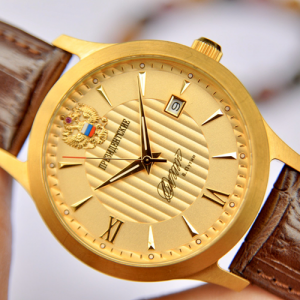 Đồng Hồ Nga Poljot President Putin Mặt Vàng