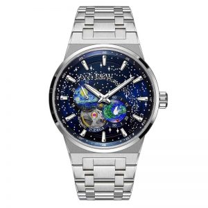 Đồng Hồ Nam Carnival I&W Earth Blue Dial