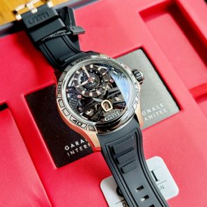 Đồng Hồ Bonest Gatti BG5101 Chính Hãng Automatic Skeleton Black