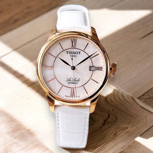 Đồng Hồ Nam Tissot Lelocle Rose Gold MOP T41.6.453.83